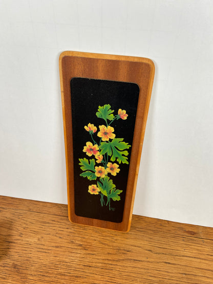 Vintage schilderij bloem