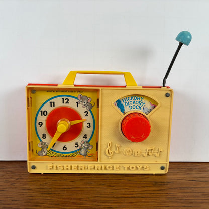 Vintage Hickory Dickory Dock Fisher Price