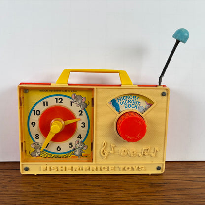Vintage Hickory Dickory Dock Fisher Price