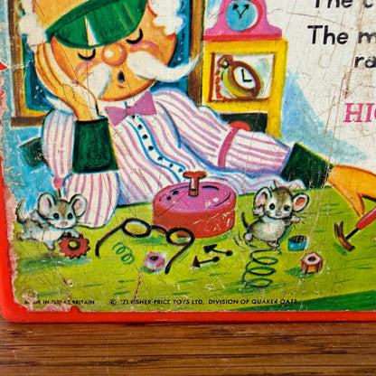 Vintage Hickory Dickory Dock Fisher Price