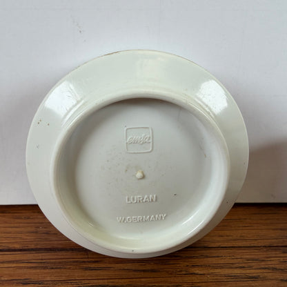 Vintage rood geruite eierdopjes
