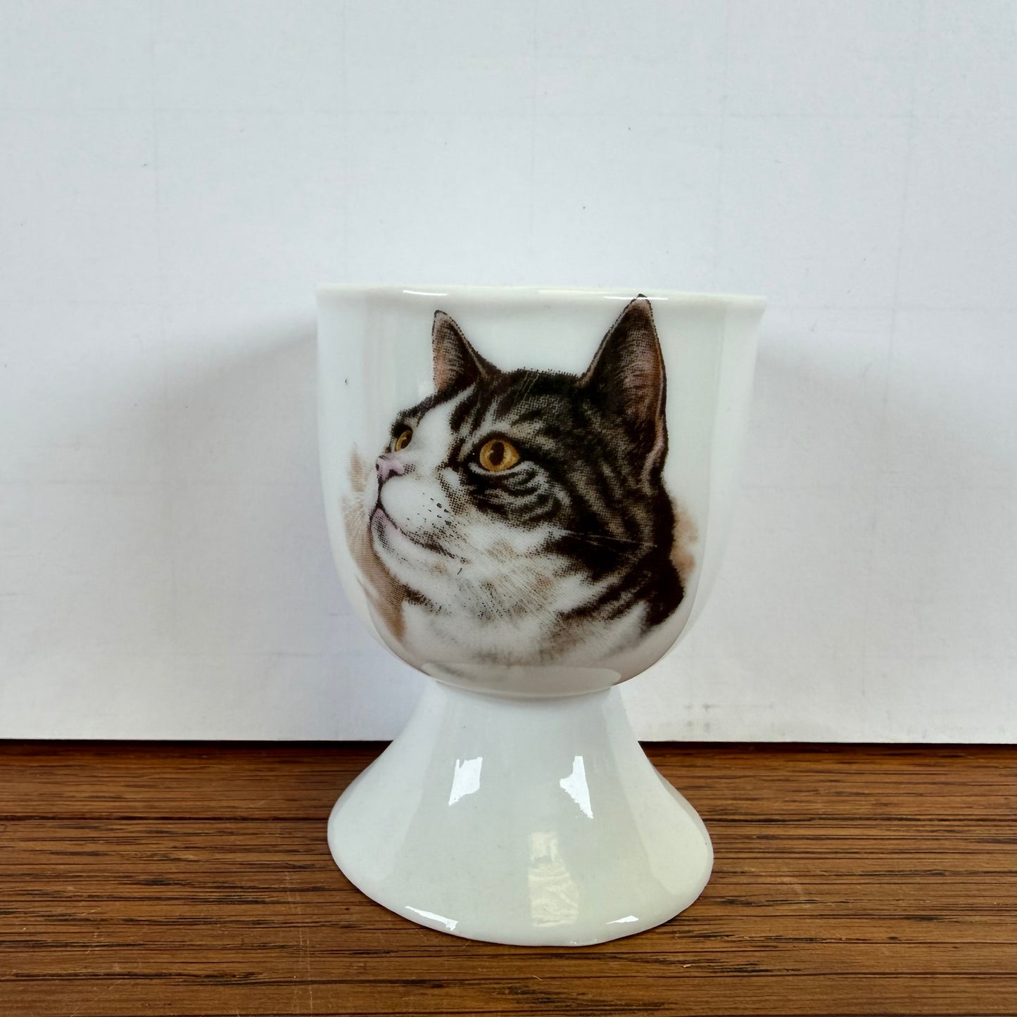 Vintage eierdopje kat