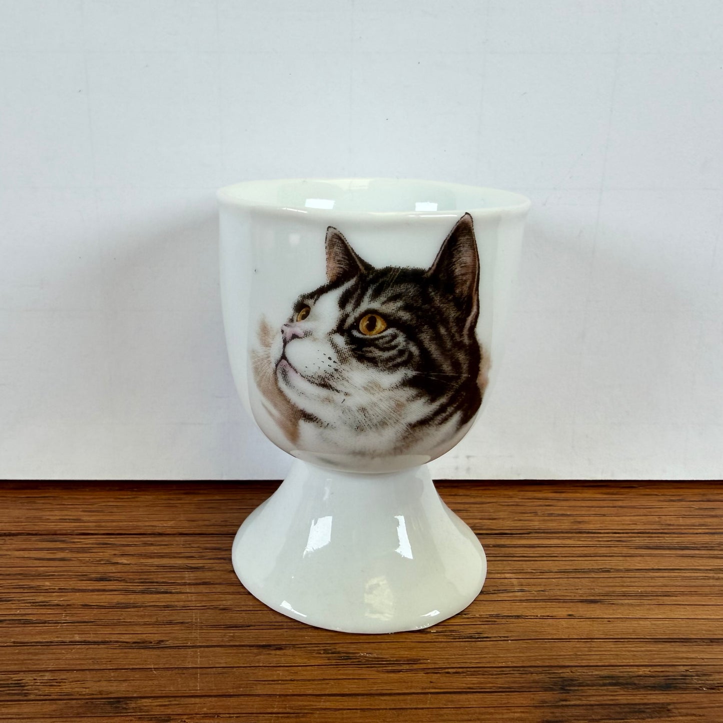 Vintage eierdopje kat