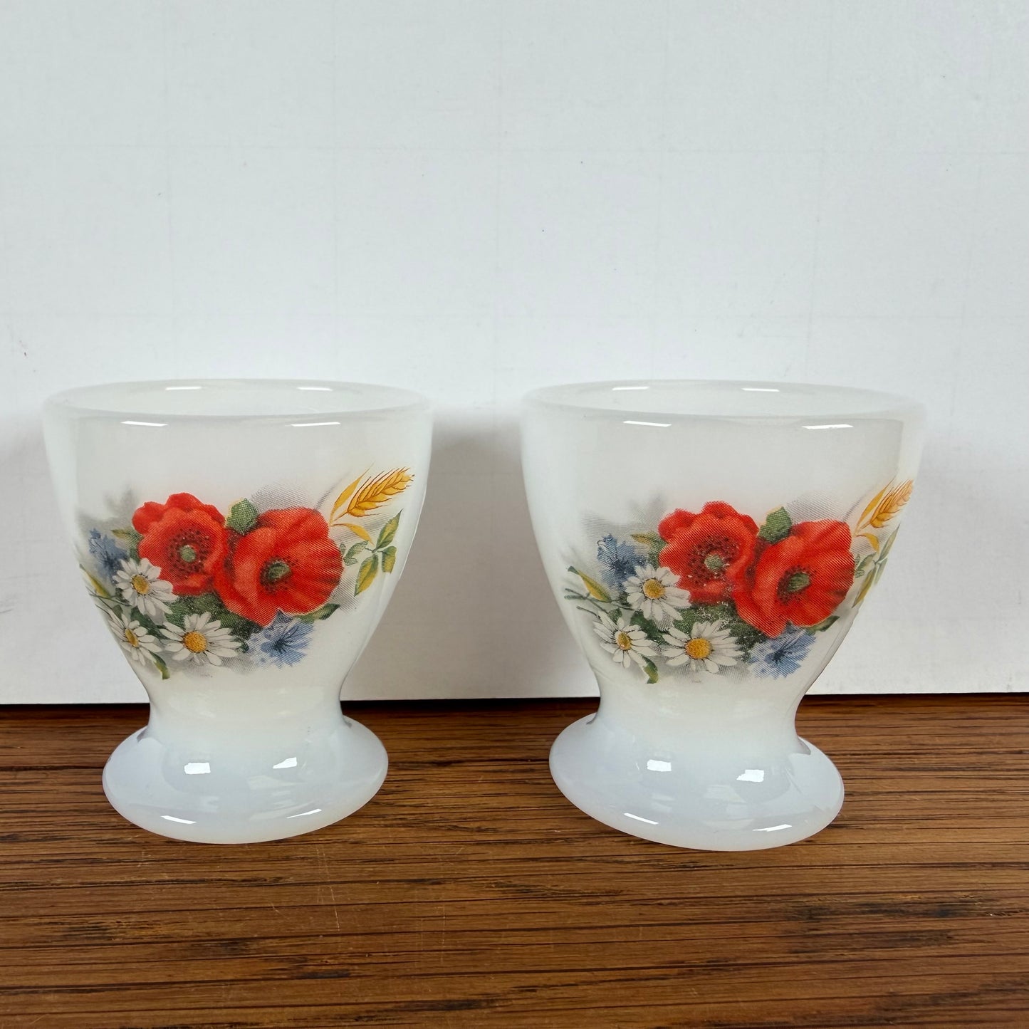 Arcopal eierdopjes klaprozen