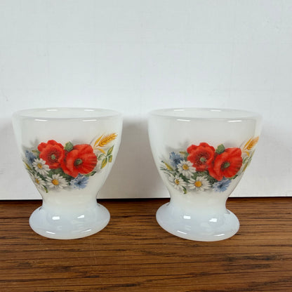 Arcopal eierdopjes klaprozen