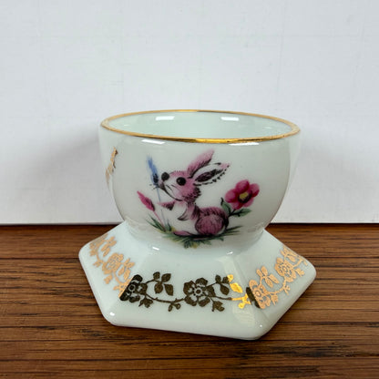 Porseleinen eierdopje Limoges