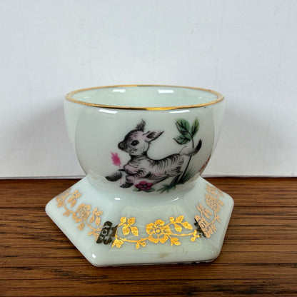 Porseleinen eierdopje Limoges