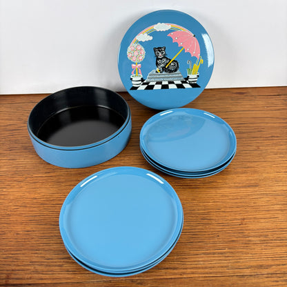 Vintage onderzetters katten