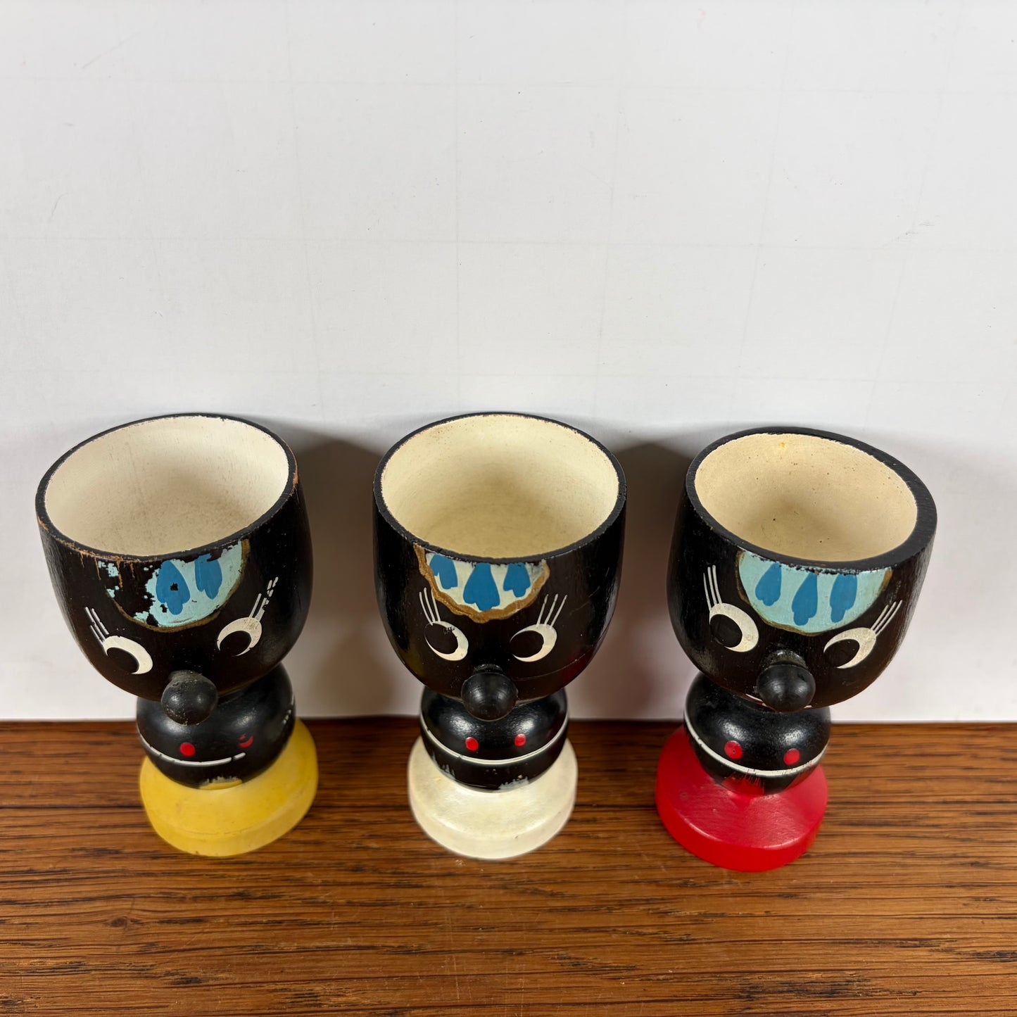 Vintage eierdopjes jaren 50