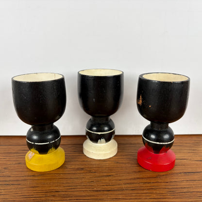 Vintage eierdopjes jaren 50