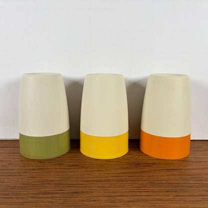 Vintage eierdopjes tupperware