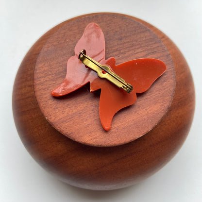 Vintage broche vlinder