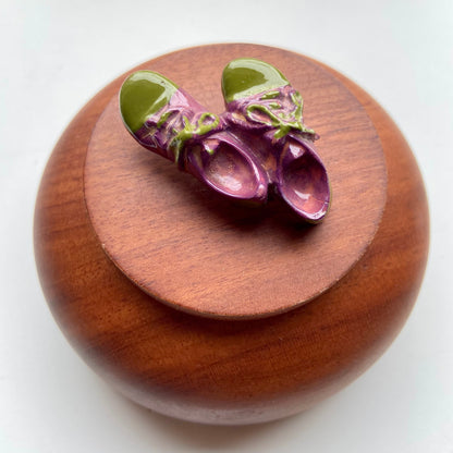 Vintage broche schoenen