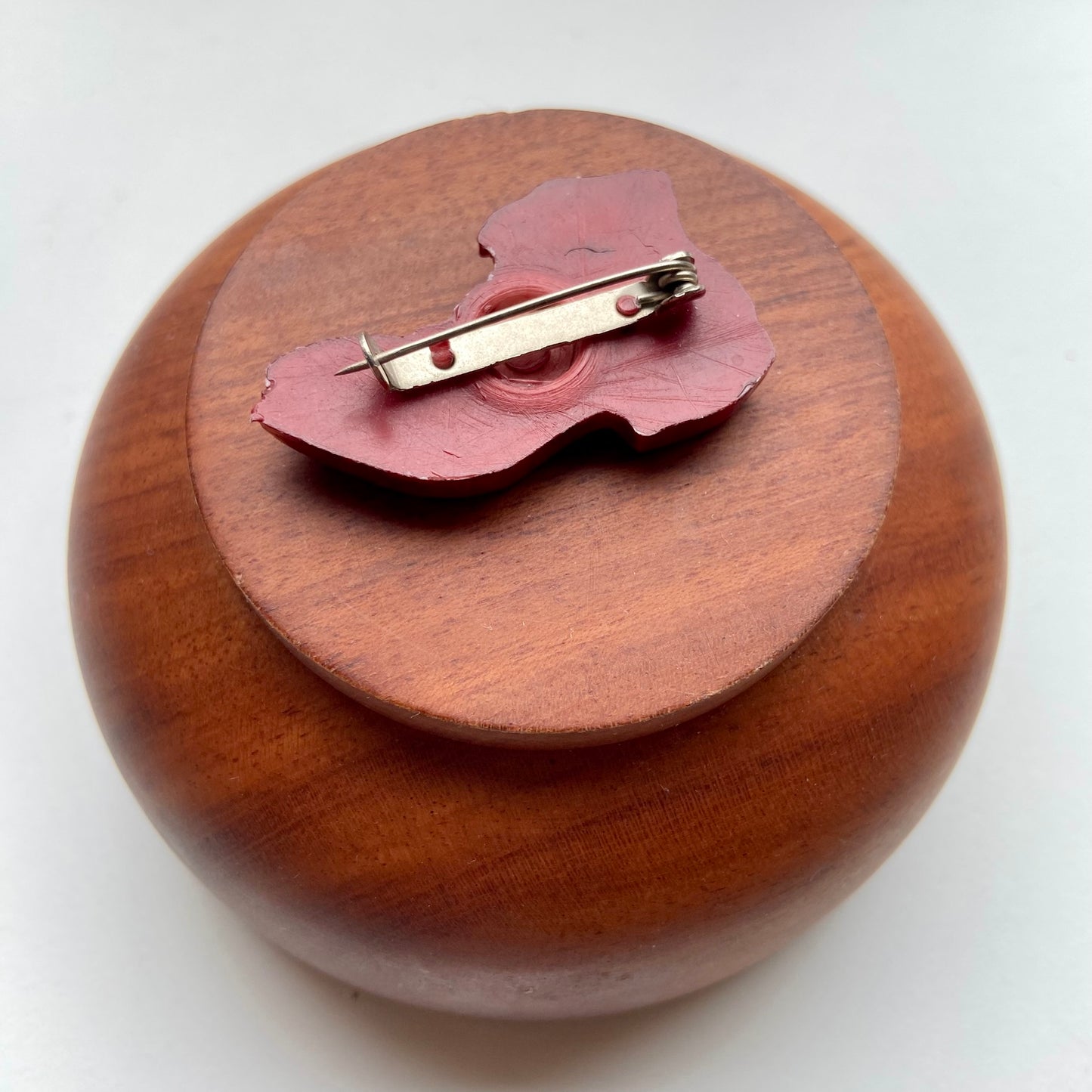Vintage broche schoen