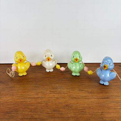 Vintage wagenspanner kuikens