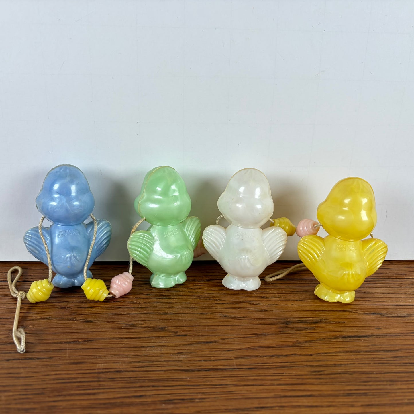 Vintage wagenspanner kuikens