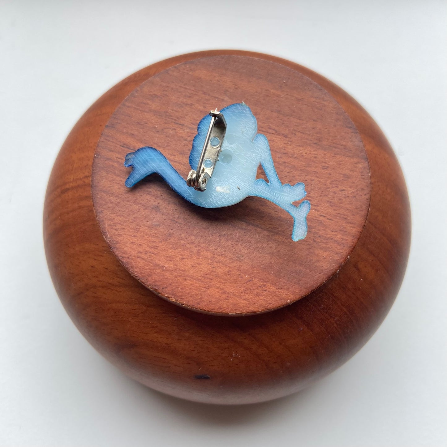 Vintage broche struisvogel