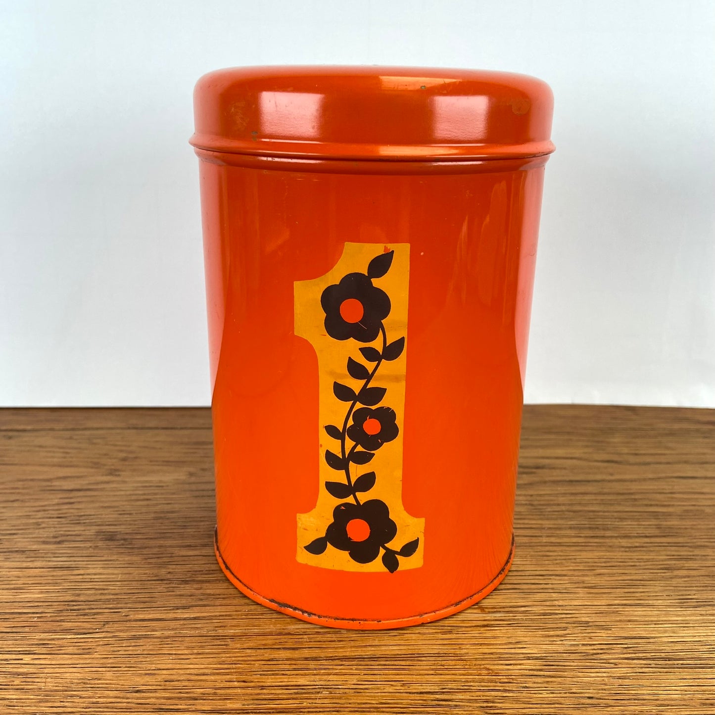 Vintage Brabantia blik nummer 1