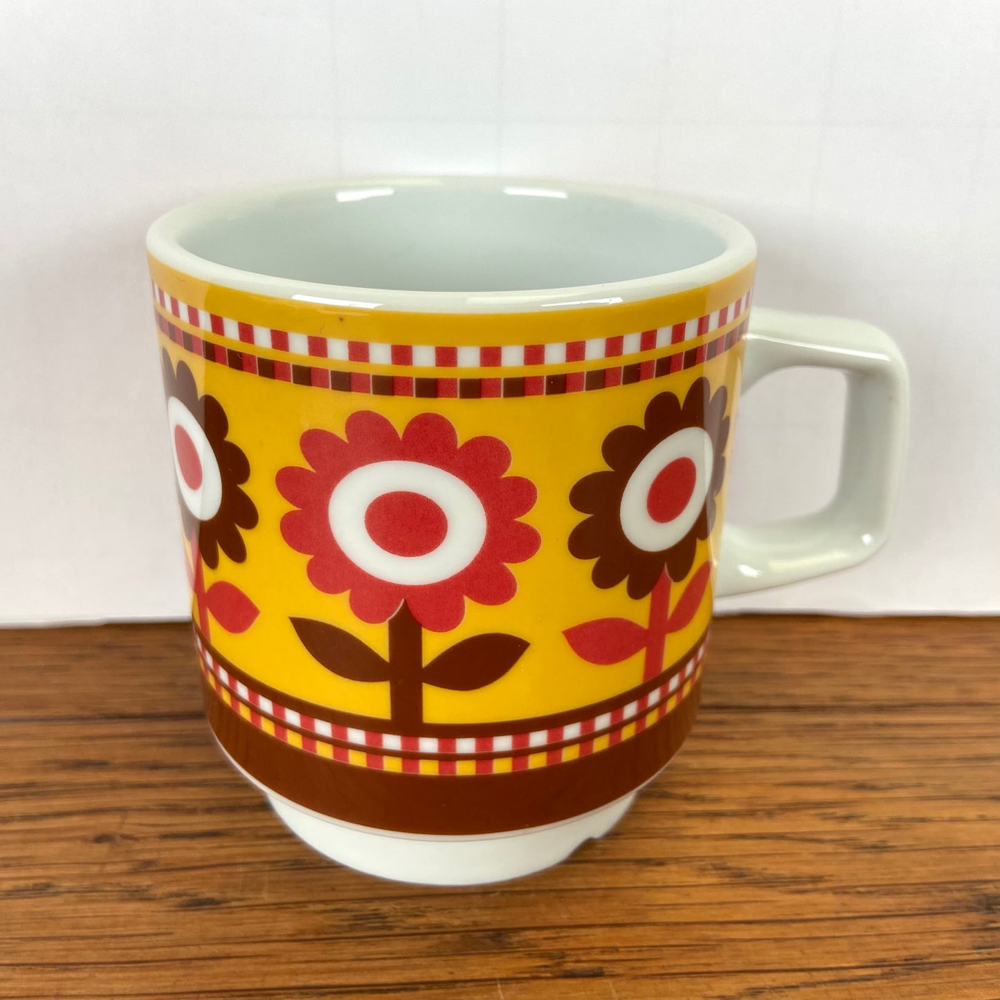 Vintage mokje bloemen