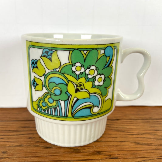 Vintage mokje groen