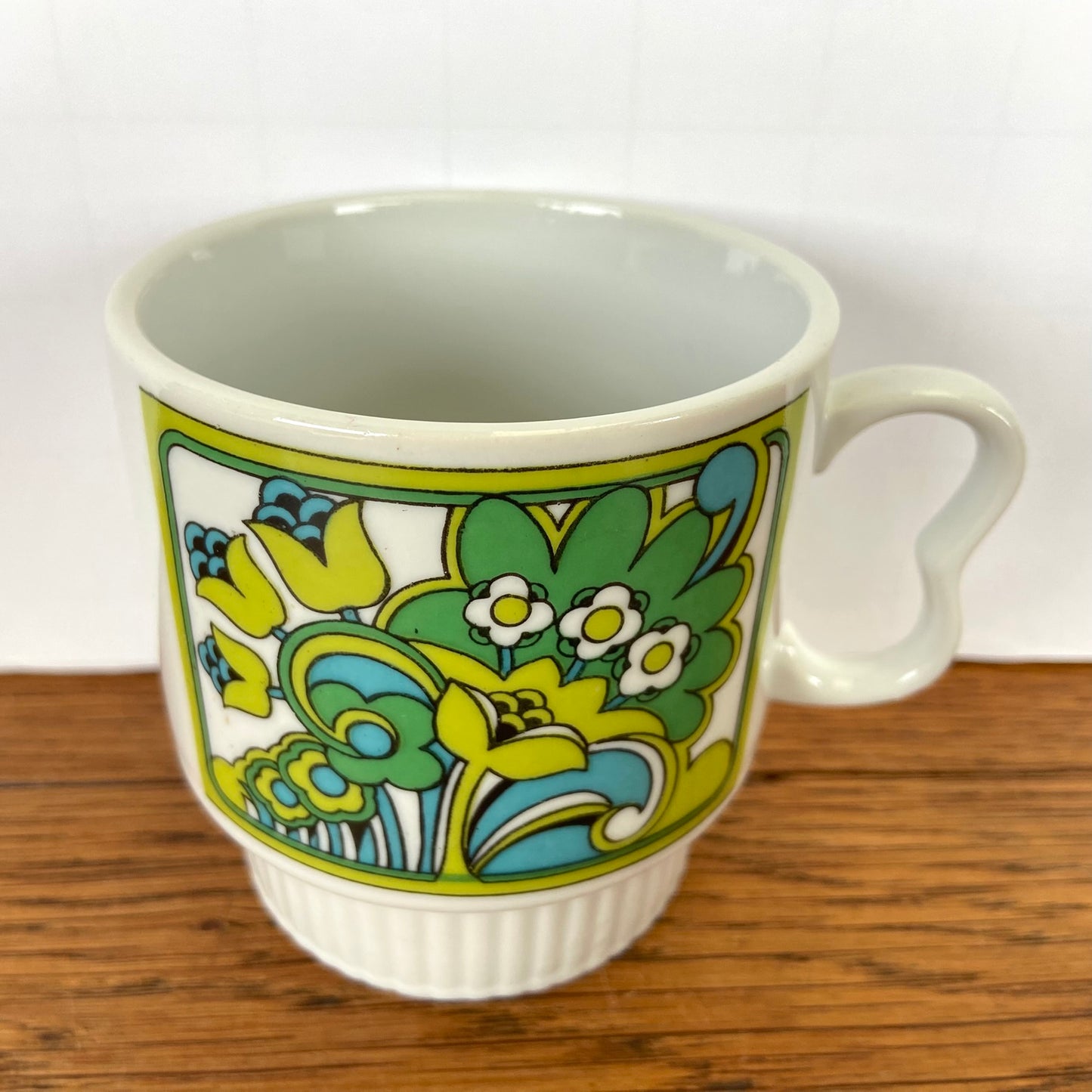 Vintage mokje groen