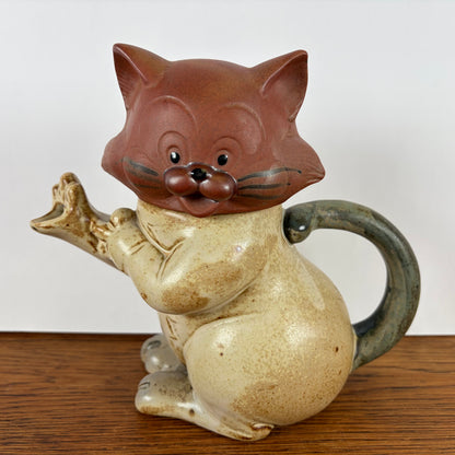 Vintage theepot kat jaren 50