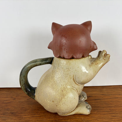 Vintage theepot kat jaren 50