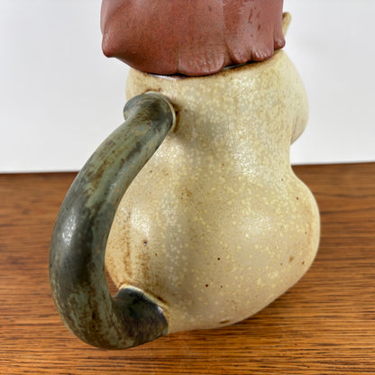 Vintage theepot kat jaren 50