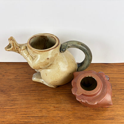 Vintage theepot kat jaren 50