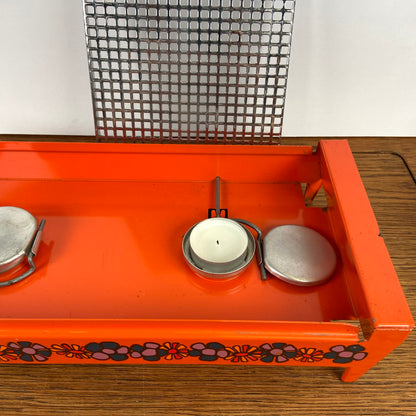 Vintage Brabantia rechaud Diane motief