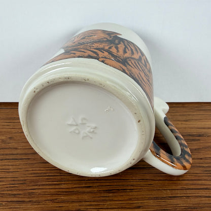Vintage mok rode kater