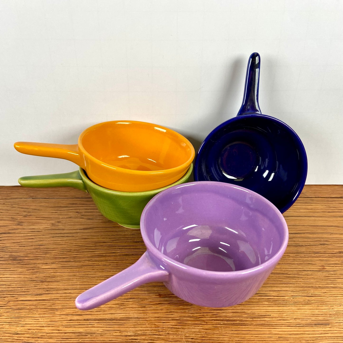 4 vintage saus kommen