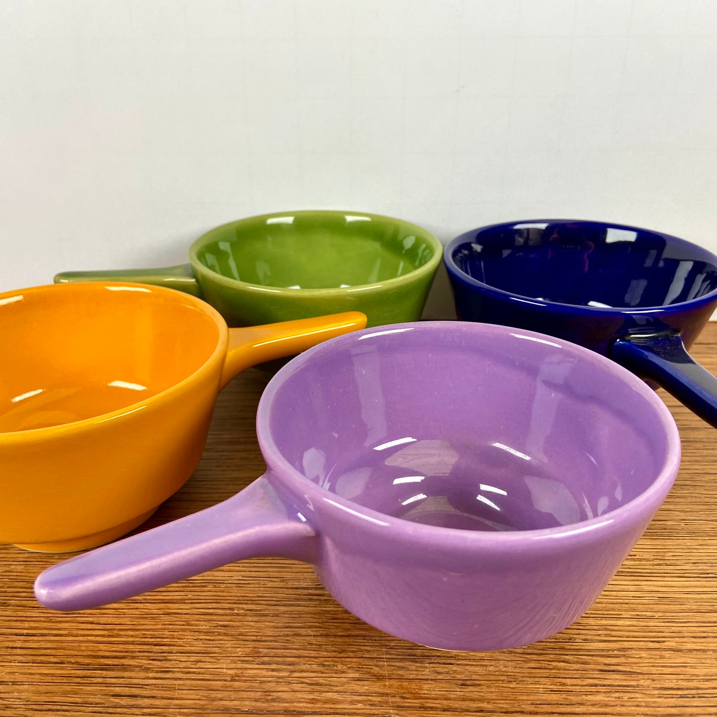 4 vintage saus kommen