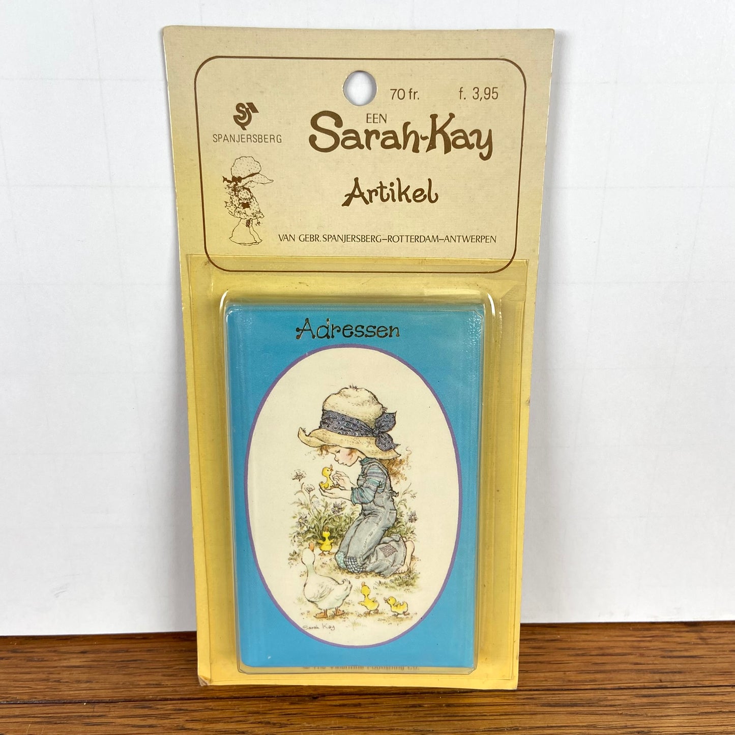 Adressen boekje Sarah Kay blauw