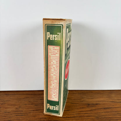 Vintage Persil wasmiddel verpakking