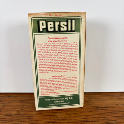 Vintage Persil wasmiddel verpakking
