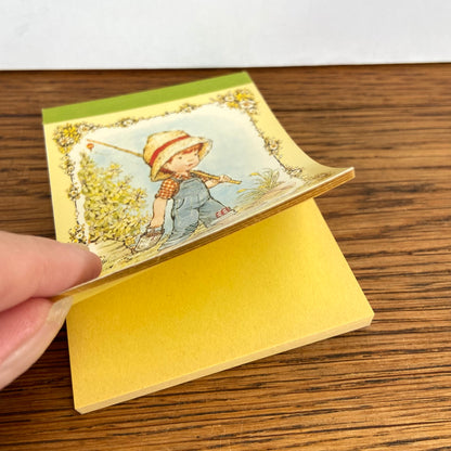 Notitieboekje Sarah Kay groen - geel