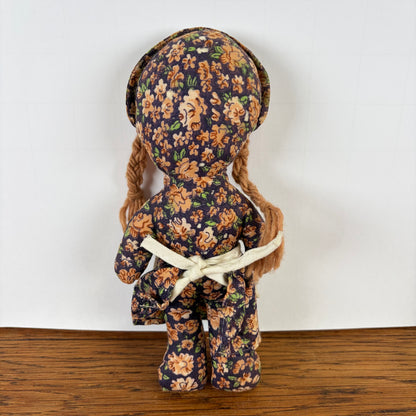 Vintage popje Holly Hobbie stijl bruin