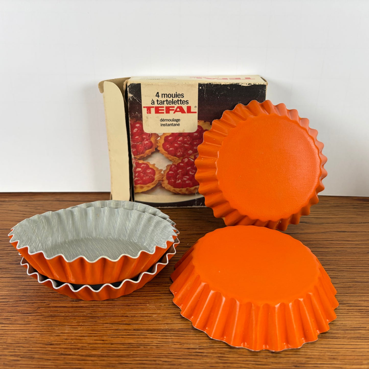 Vintage Tefal taart vormpjes