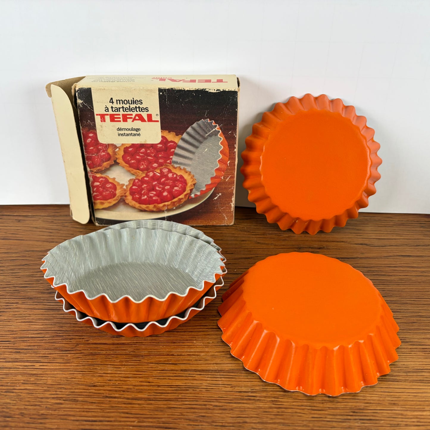 Vintage Tefal taart vormpjes
