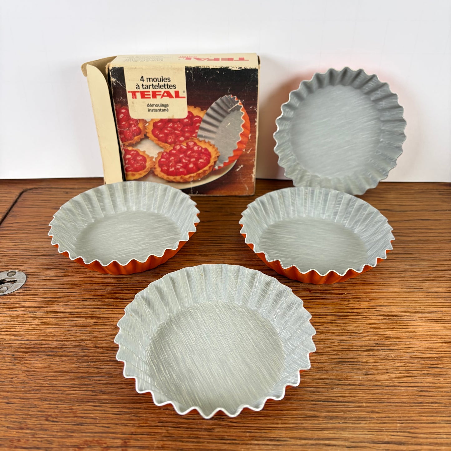 Vintage Tefal taart vormpjes