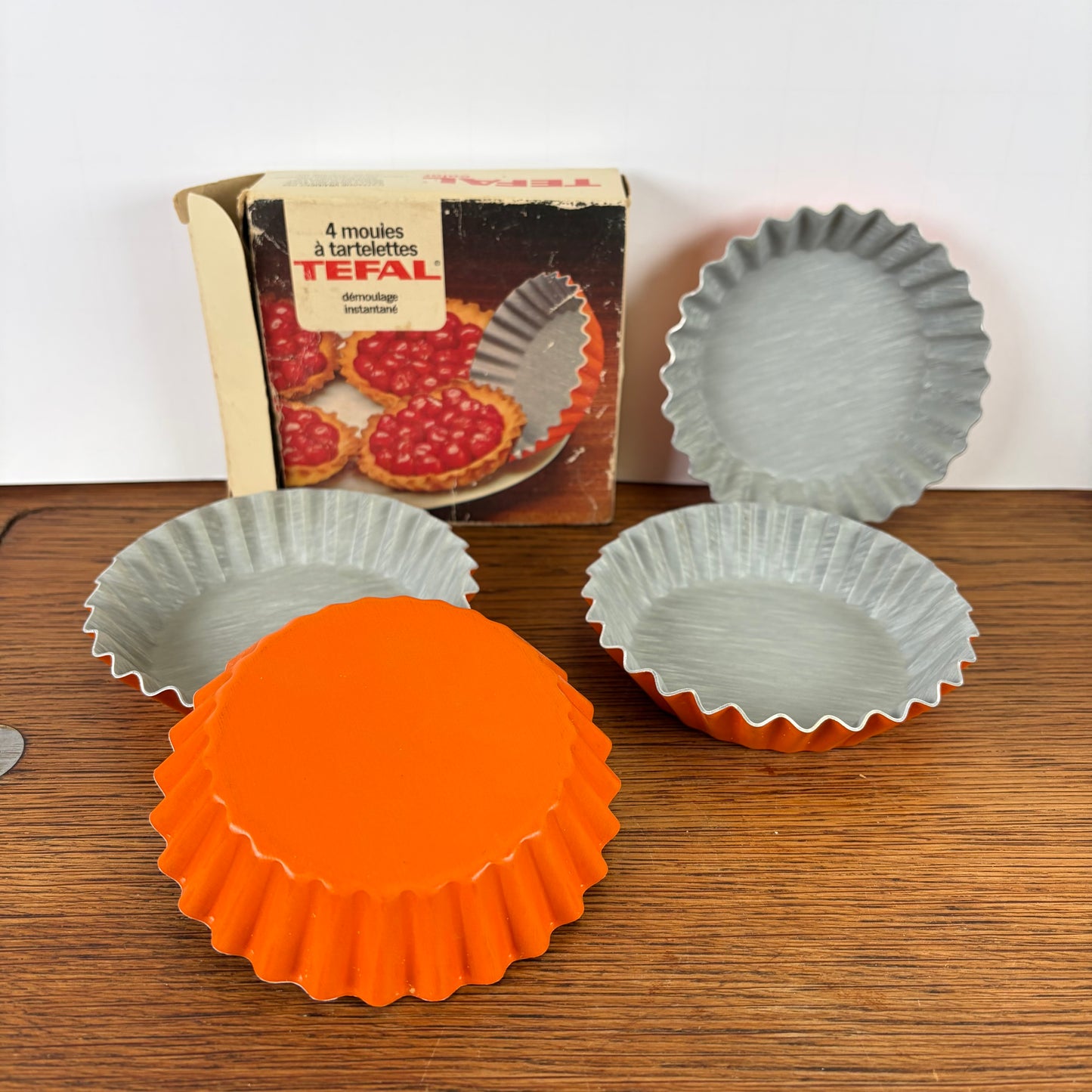 Vintage Tefal taart vormpjes