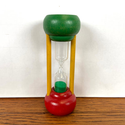Vintage houten zandloper