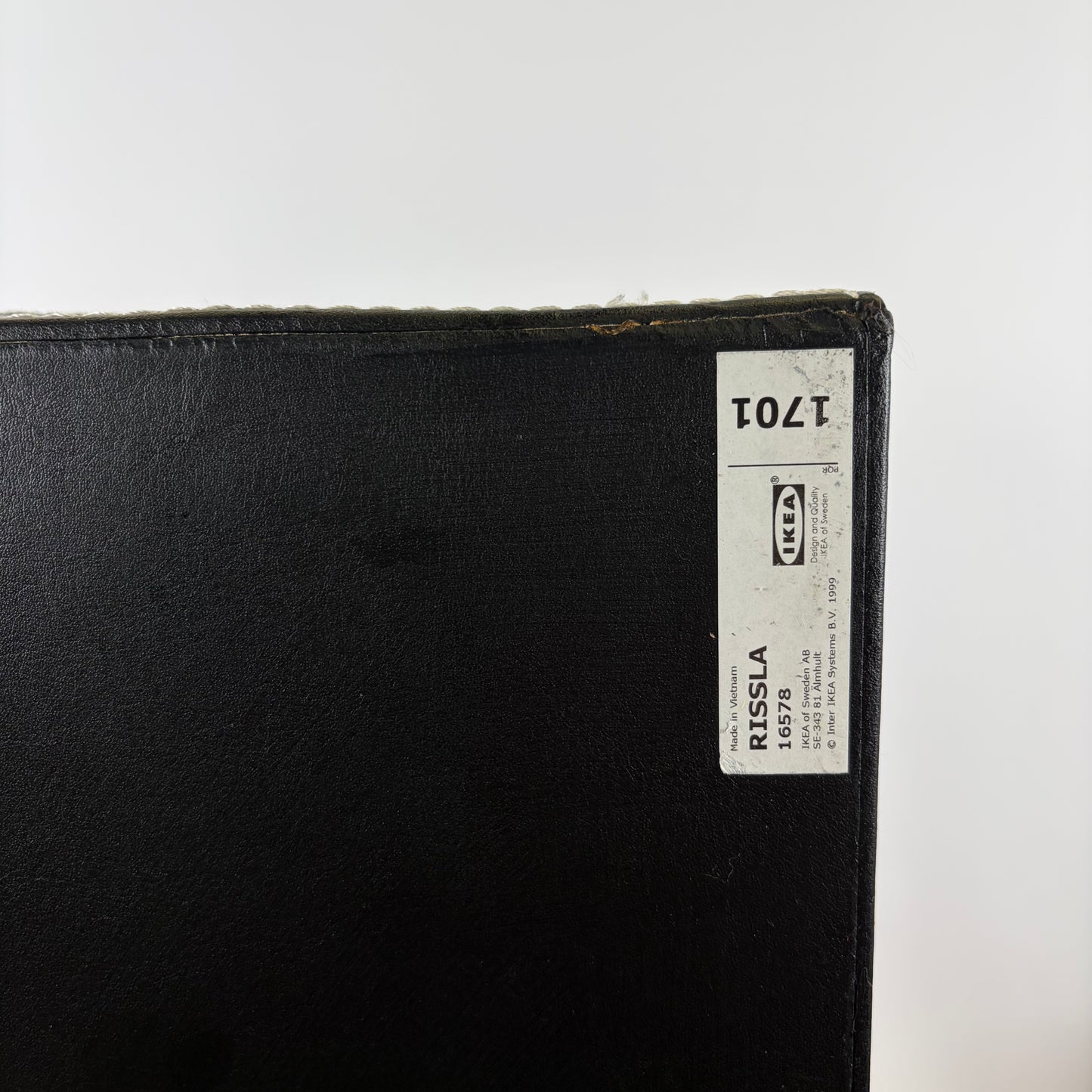 Ikea organizer Rissla zwart 1999