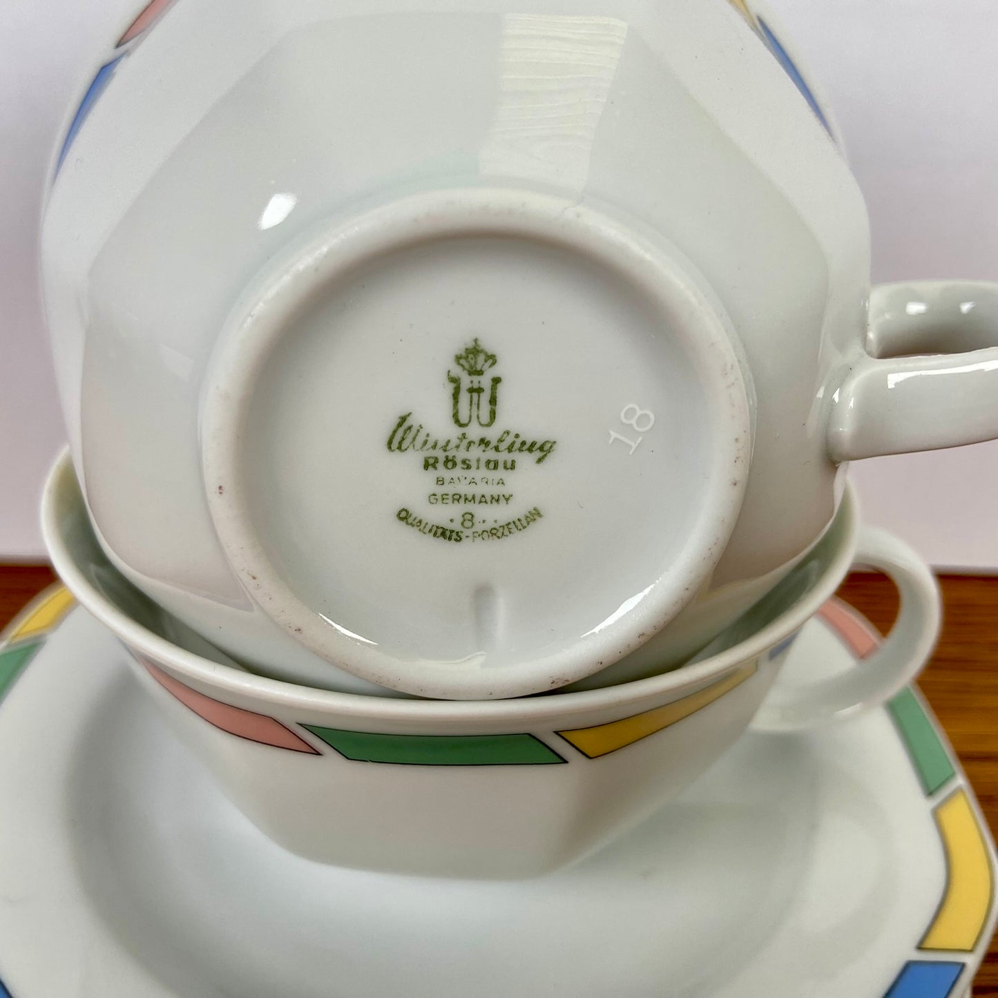 Vintage kop en schotels DE Winterling Bavaria