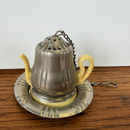 Vintage theezeefje theepot