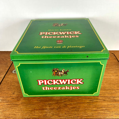 Groot Pickwick blik theezakjes