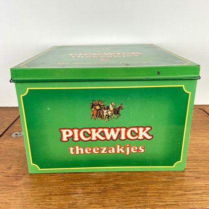 Groot Pickwick blik theezakjes