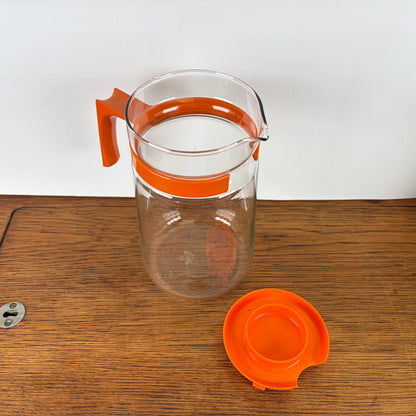 Vintage glazen waterkan