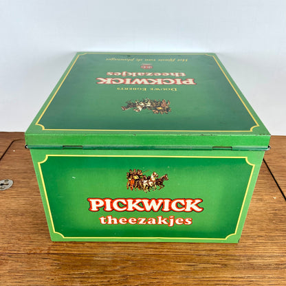 Groot Pickwick blik theezakjes